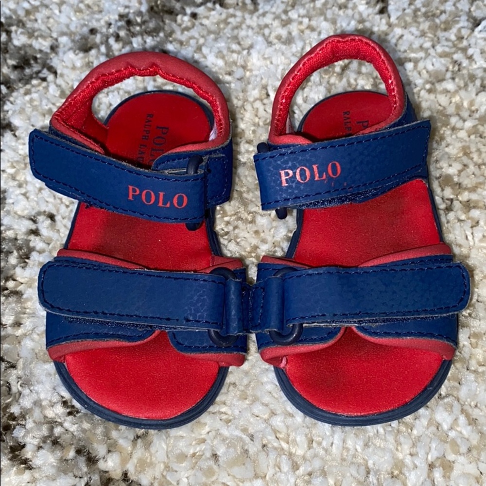 Polo by Ralph Lauren Boys Velcro Sandals!